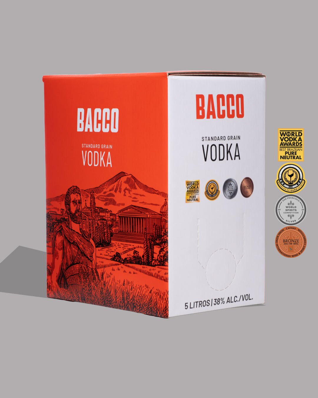 BAG IN BOX 5L DE BACCO VODKA