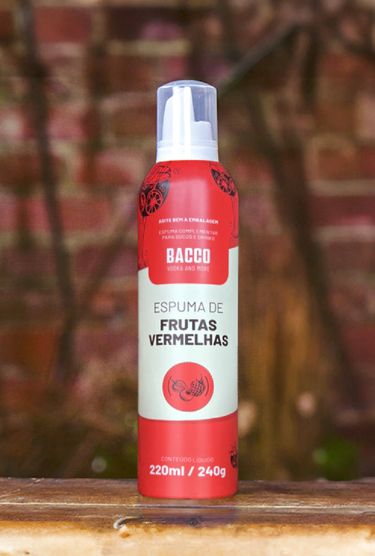 ESPUMA DE FRUTAS VERMELHAS 220 ML