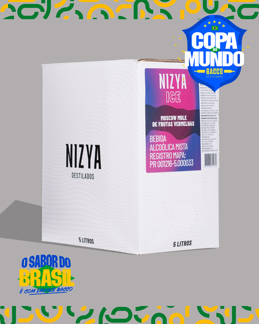 BAG IN BOX 5L DE NIZYA MOSCOW DE FRUTAS VERMELHAS