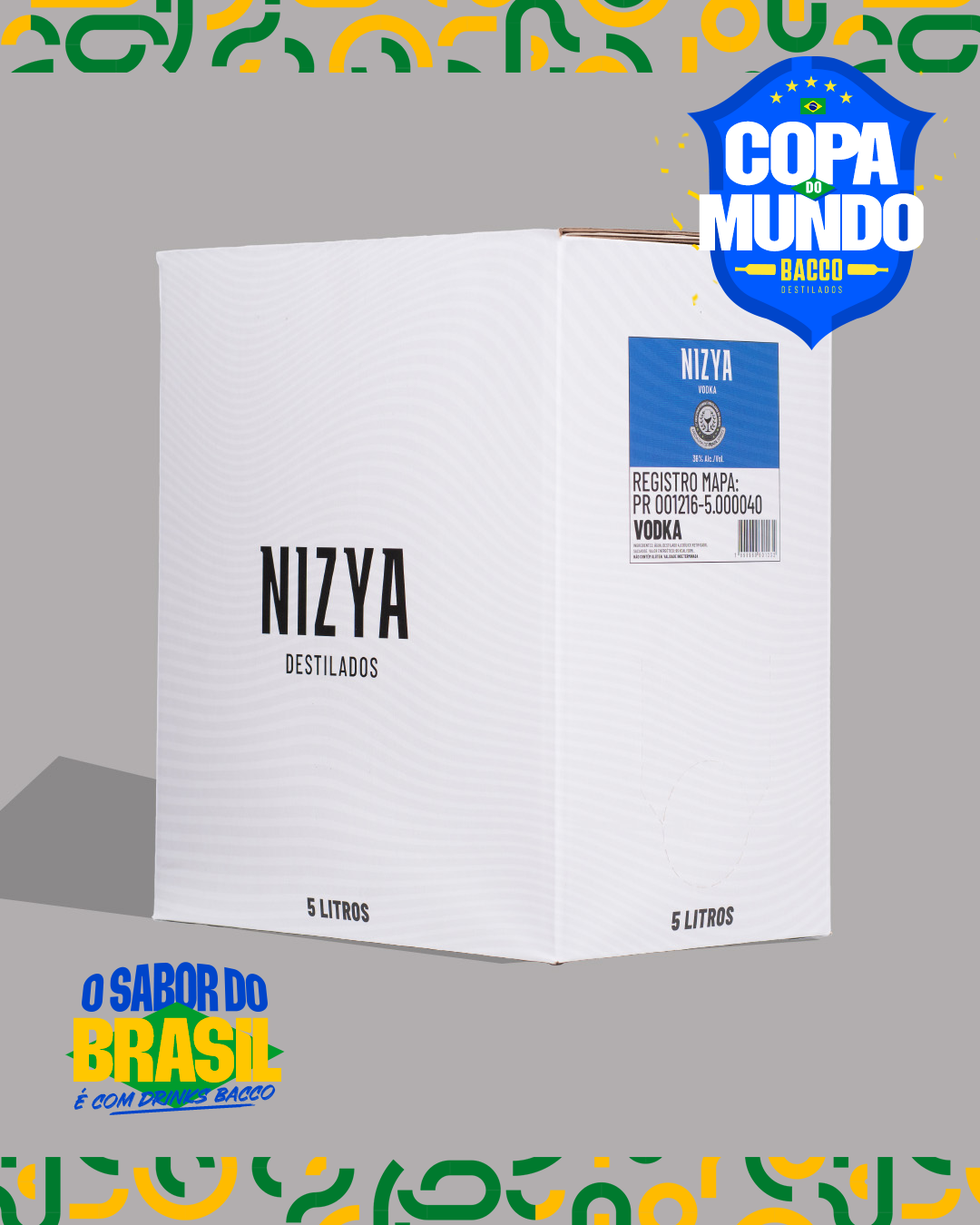 BAG IN BOX 5L DE NIZYA VODKA