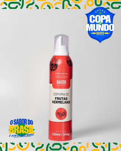 ESPUMA DE FRUTAS VERMELHAS 220 ML