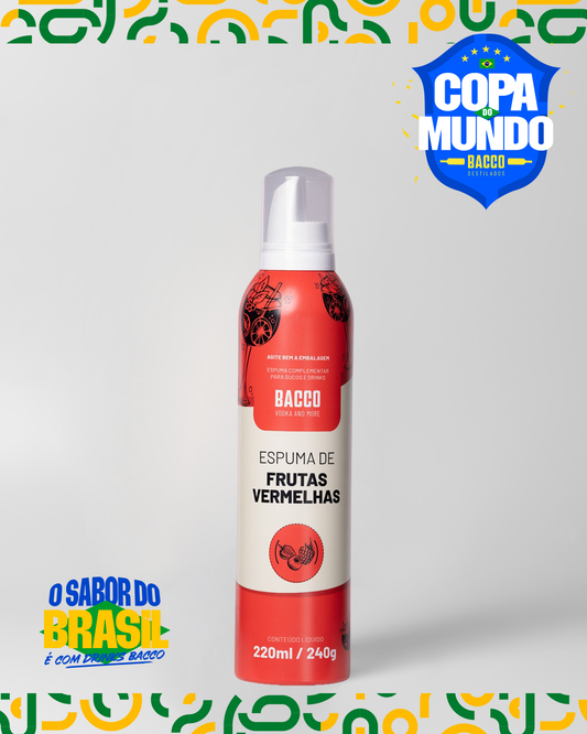 ESPUMA DE FRUTAS VERMELHAS 220 ML
