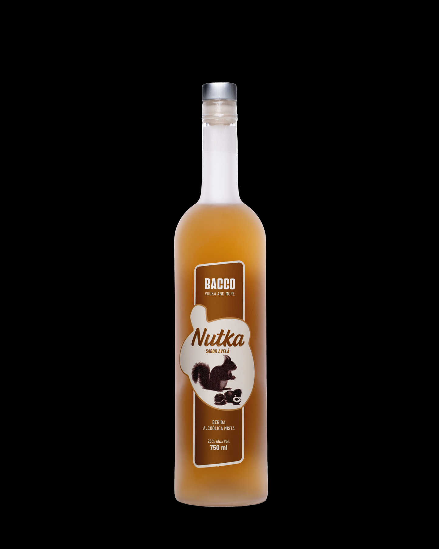 LICOR DE AVELÃ BACCO NUTKA 750ML