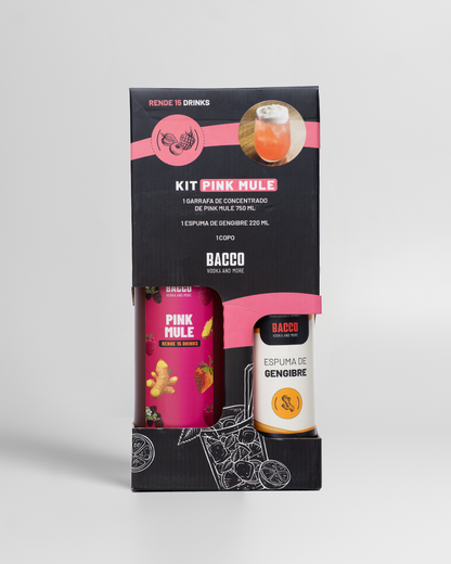 KIT BACCO PINK MULE
