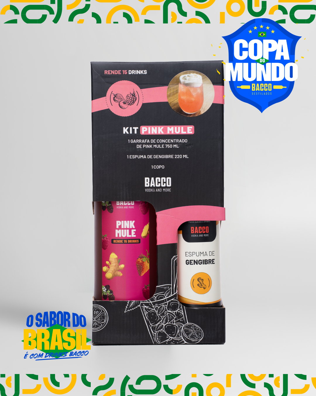 KIT BACCO PINK MULE