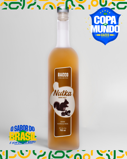 LICOR DE AVELÃ BACCO NUTKA 750ML