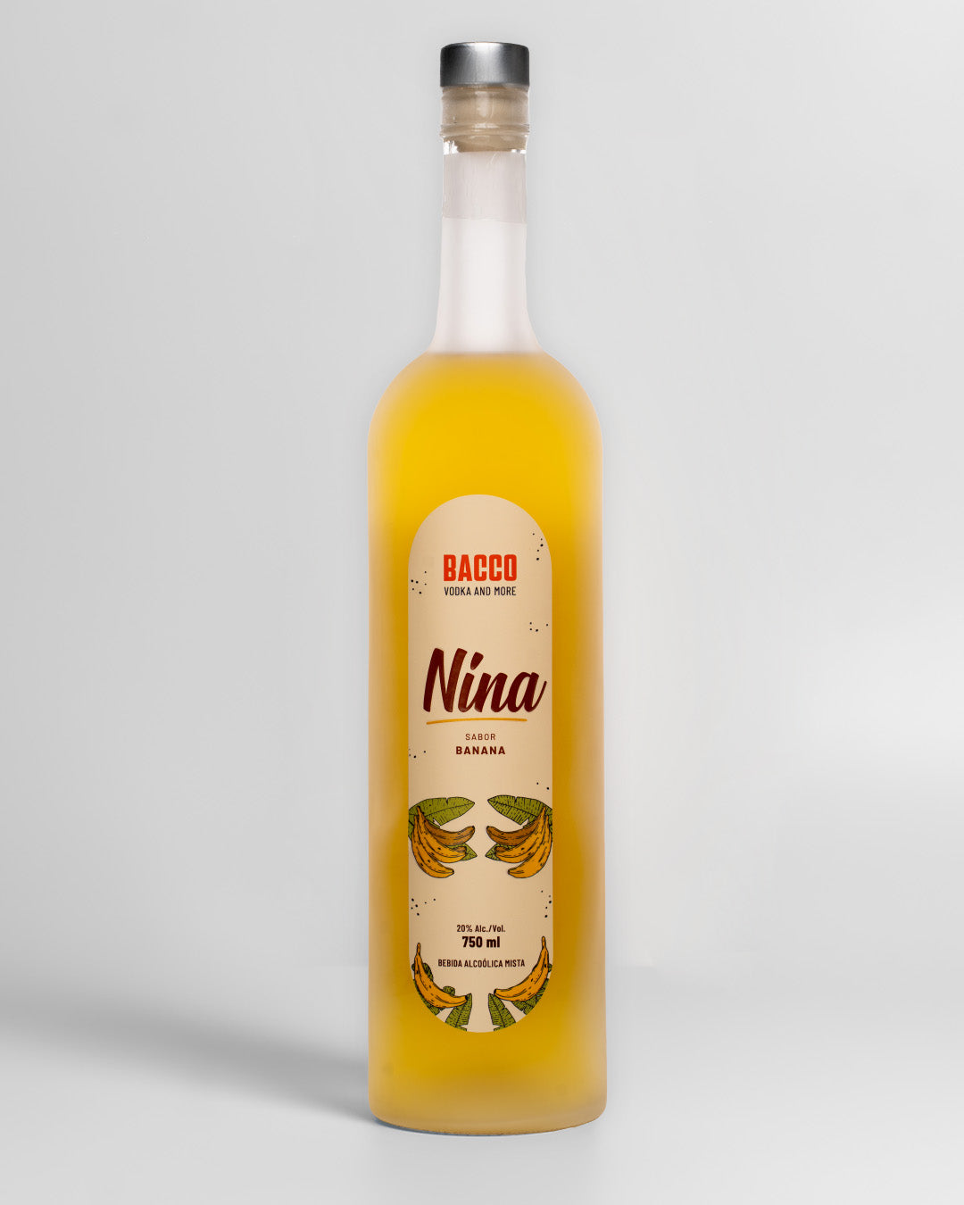 LICOR DE BANANA BACCO NINA 750ML