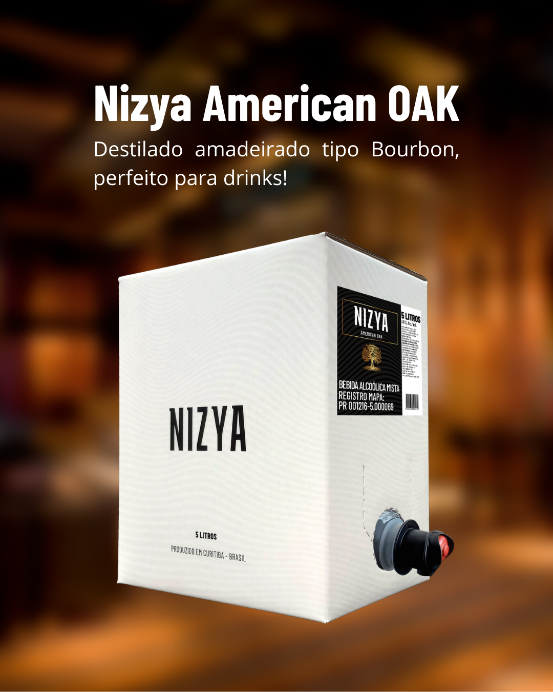 BAG IN BOX DE NIZYA AMERICAN OAK