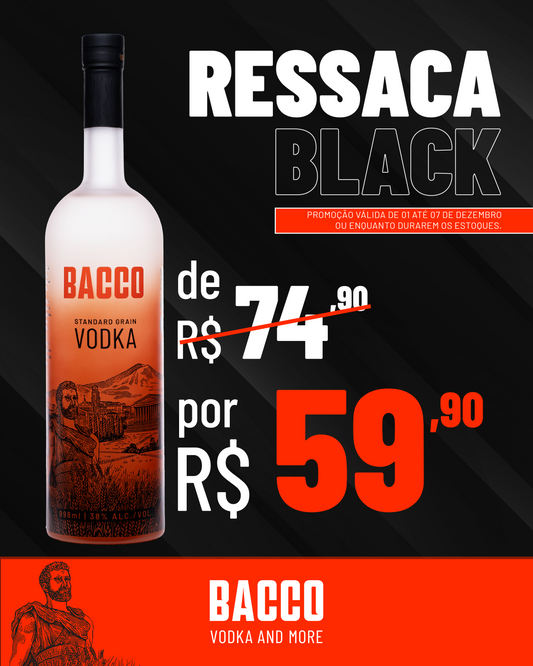 Vodka Bacco Destilados 998ml