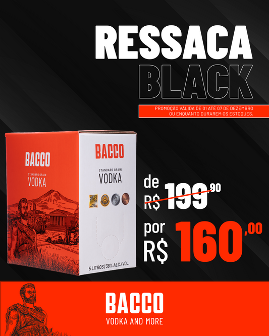 BAG IN BOX 5L DE BACCO VODKA